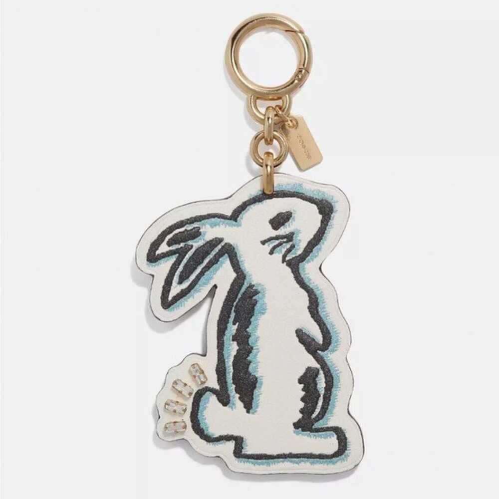 SOLD - Coach X Selena Gomez Bunny Bag Charm - Picture 8 of 8
